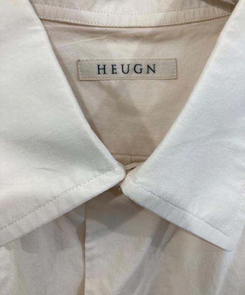 HEUGN（ユーゲン）HEUGN (ユーゲン) アランレギュラーカラーシャツ ベージュ サイズ:1の古着・服飾アイテム