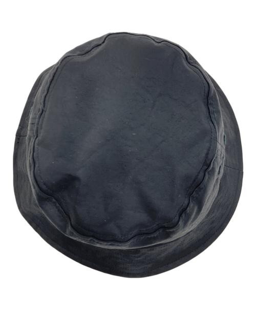 Champion（チャンピオン）Champion (チャンピオン) RICK OWENS (リックオウエンス) ロゴナイロンバケットハット ブラックの古着・服飾アイテム