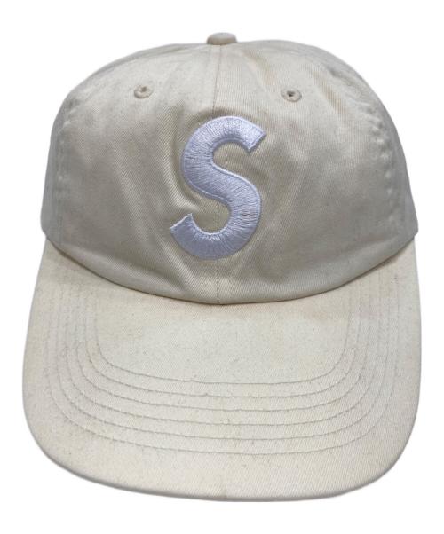 SUPREME（シュプリーム）Supreme (シュプリーム) Sロゴキャップ ベージュの古着・服飾アイテム