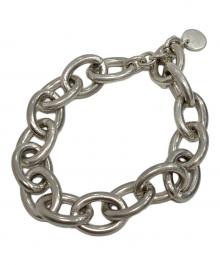 s'yte（サイト）の古着「BRASS CHAIN MANTEL BRACELET/ブラス チェーン マンテル ブレスレット」｜シルバー