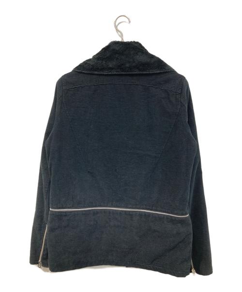 UNDERCOVERISM（アンダーカバーイズム）UNDERCOVERISM (アンダーカバーイズム) 裏ボアコーデュロイジャケット ブラック サイズ:SIZE 3の古着・服飾アイテム