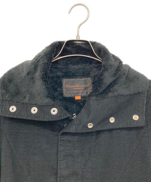UNDERCOVERISM（アンダーカバーイズム）UNDERCOVERISM (アンダーカバーイズム) 裏ボアコーデュロイジャケット ブラック サイズ:SIZE 3の古着・服飾アイテム