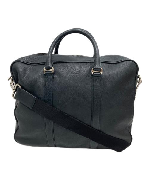 BALLY（バリー）BALLY (バリー) レザーバッグ ブラックの古着・服飾アイテム