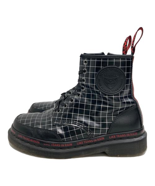 Dr.Martens（ドクターマーチン）Dr.Martens (ドクターマーチン) WARNER BROS (ワーナーブラザース) 8ホールブーツ ブラック サイズ:SIZE 8の古着・服飾アイテム