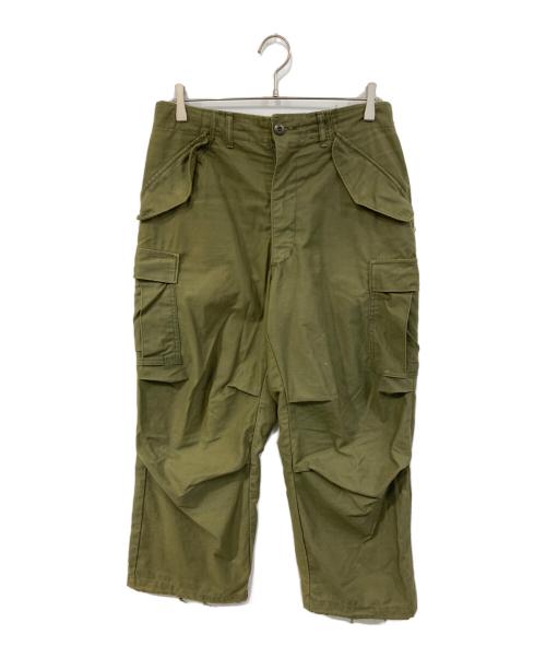 US ARMY（ユーエスアーミー）US ARMY (ユーエスアーミー) M-65フィールドカーゴパンツ グリーン サイズ:small/shortの古着・服飾アイテム