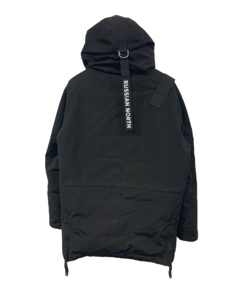 ARCTIC EXPLORER（アークティックエクスプローラー）ARCTIC EXPLORER (アークティックエクスプローラー) ダウンコート ブラック サイズ:SIZE Sの古着・服飾アイテム