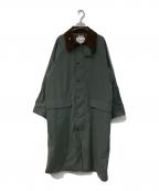 Barbour×JOURNAL STANDARD relumeバブアー×ジャーナルスタンダード レリューム）の古着「ステンカラーコート」｜グリーン