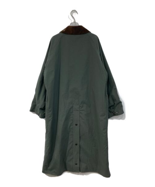 Barbour（バブアー）Barbour (バブアー) JOURNAL STANDARD relume (ジャーナルスタンダード レリューム) ステンカラーコート グリーン サイズ:SIZE 36の古着・服飾アイテム