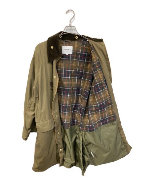 Barbour（バブアー）Barbour (バブアー) TRAVELCOUTURE EXCLUSIVE SPEY LONGコート/トラベルクチュール エクスクルーシブ スペイ ロングコート ブラウン サイズ:SIZE 38の古着・服飾アイテム
