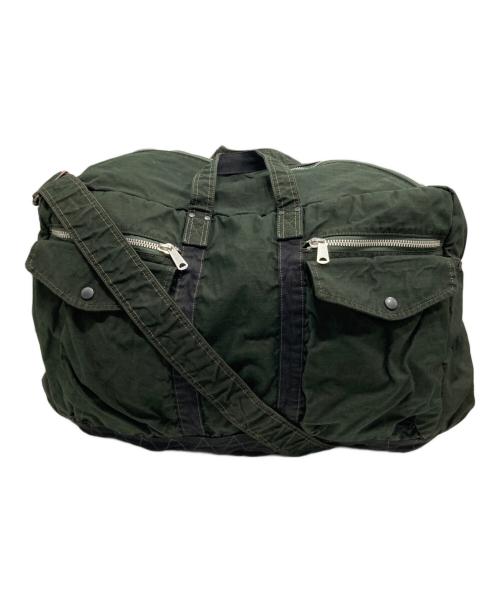 PORTER（ポーター）PORTER (ポーター) CRAG 2WAY BOSTON BAG L/クラッグ ツーウェイ ボストンバッグ エル グリーンの古着・服飾アイテム