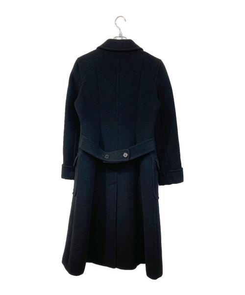 RALPH LAUREN（ラルフローレン）RALPH LAUREN (ラルフローレン) カシミヤ混ダブルコート ブラック サイズ:SIZE 5fの古着・服飾アイテム