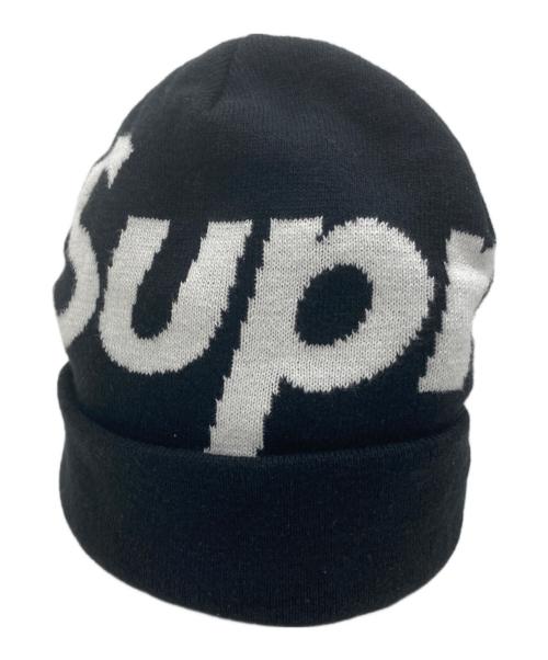SUPREME（シュプリーム）SUPREME (シュプリーム) BIG LOGO BEANIE/ビッグロゴビーニー ブラックの古着・服飾アイテム