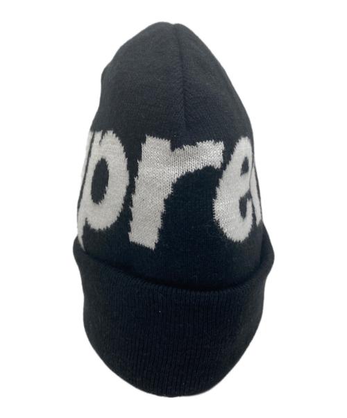 SUPREME（シュプリーム）SUPREME (シュプリーム) BIG LOGO BEANIE/ビッグロゴビーニー ブラックの古着・服飾アイテム