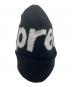 SUPREME (シュプリーム) BIG LOGO BEANIE/ビッグロゴビーニー ブラック：8000円