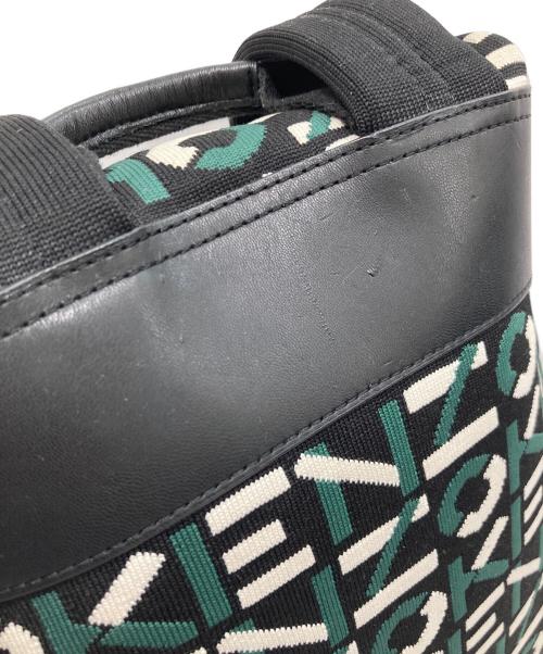 KENZO（ケンゾー）KENZO (ケンゾー) 総柄リュック グリーンの古着・服飾アイテム