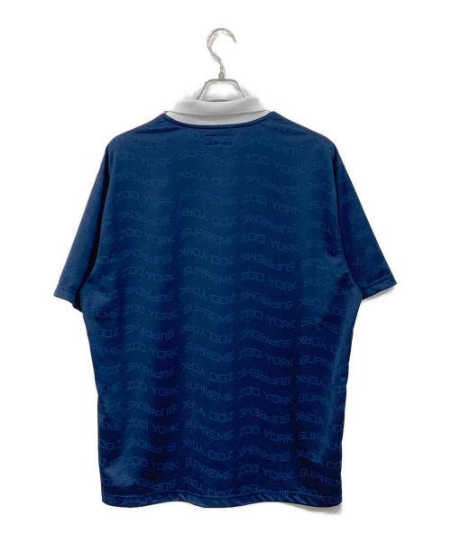 SUPREME（シュプリーム）SUPREME (シュプリーム) ZOO YORK (ズーヨーク) SOCCER JERSEY/サッカー・ジャージー ブルー サイズ:SIZE Lの古着・服飾アイテム
