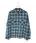 NEIGHBORHOOD（ネイバーフッド）の古着「HALF HOMBRE CHECK SHIRT/ハーフ オンブレ チェック シャツ」｜ブルー