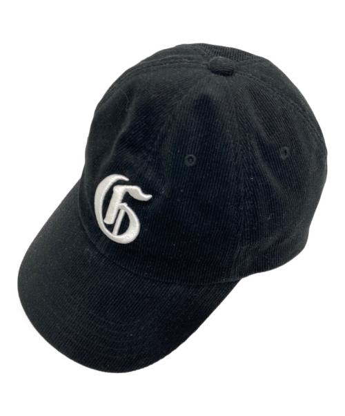 COOTIE PRODUCTIONS（クーティープロダクツ）COOTIE PRODUCTIONS (クーティープロダクツ) Polyester Corduroy 6 Panel Cap/ポリエステル コーデュロイ シックス パネル キャップ ブラックの古着・服飾アイテム