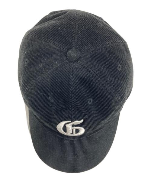 COOTIE PRODUCTIONS（クーティープロダクツ）COOTIE PRODUCTIONS (クーティープロダクツ) Polyester Corduroy 6 Panel Cap/ポリエステル コーデュロイ シックス パネル キャップ ブラックの古着・服飾アイテム