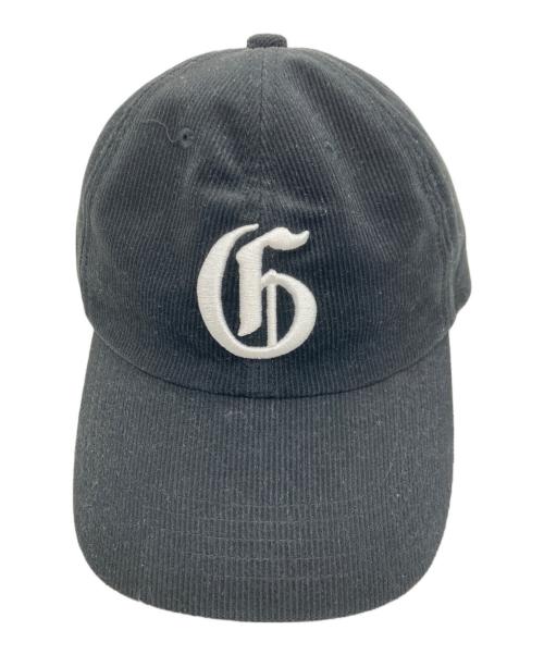 COOTIE PRODUCTIONS（クーティープロダクツ）COOTIE PRODUCTIONS (クーティープロダクツ) Polyester Corduroy 6 Panel Cap/ポリエステル コーデュロイ シックス パネル キャップ ブラックの古着・服飾アイテム