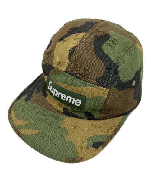 SUPREME（シュプリーム）SUPREME (シュプリーム) Jacquard Logos Denim Camp Cap 