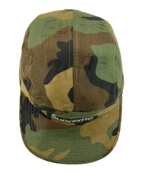 SUPREME（シュプリーム）SUPREME (シュプリーム) Jacquard Logos Denim Camp Cap 