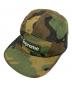 SUPREME（シュプリーム）の古着「Jacquard Logos Denim Camp Cap 
