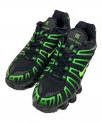 NIKEナイキ）の古着「Shox TL/ナイキ ショックス ティーエル」｜ブラック×グリーン