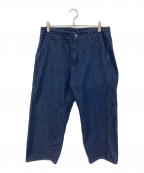 POST O'ALLS×WAREHOUSE×BEAMS PLUSポストオーバーオールズ×ウエアハウス×ビームスプラス）の古着「ペインターデニムパンツ」｜インディゴ