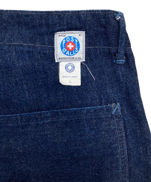 POST O'ALLS（ポストオーバーオールズ）POST O'ALLS (ポストオーバーオールズ) WAREHOUSE (ウエアハウス) BEAMS PLUS (ビームスプラス) ペインターデニムパンツ インディゴ サイズ:SIZE Lの古着・服飾アイテム