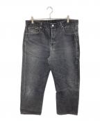 LEVI'Sリーバイス）の古着「後染めブラックデニムパンツ」｜ブラック