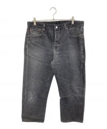 LEVI'S（リーバイス）の古着「後染めブラックデニムパンツ」｜ブラック