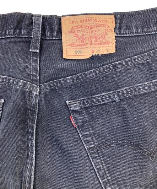 LEVI'S（リーバイス）LEVI'S (リーバイス) 後染めブラックデニムパンツ ブラック サイズ:SIZE 38の古着・服飾アイテム