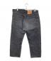 LEVI'S (リーバイス) 後染めブラックデニムパンツ ブラック サイズ:SIZE 38：13000円