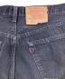 中古・古着 LEVI'S (リーバイス) 後染めブラックデニムパンツ ブラック サイズ:SIZE 38：13000円