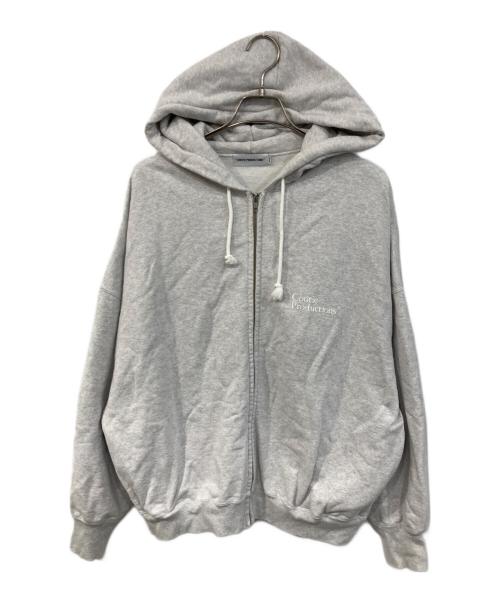 COOTIE PRODUCTIONS（クーティープロダクツ）COOTIE PRODUCTIONS (クーティープロダクツ) ジップパーカー グレー サイズ:SIZE Mの古着・服飾アイテム