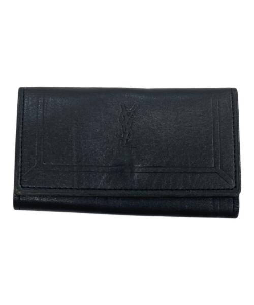 Yves Saint Laurent（イヴサンローラン）Yves Saint Laurent (イヴサンローラン) キーケース ブラックの古着・服飾アイテム