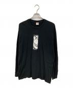 SUPREMEシュプリーム）の古着「The Crow L/S Tee/ザ・クロウ ロングスリーブ ティー」｜ブラック
