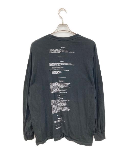 SUPREME（シュプリーム）Supreme (シュプリーム) The Crow L/S Tee/ザ・クロウ ロングスリーブ ティー ブラック サイズ:SIZE Lの古着・服飾アイテム