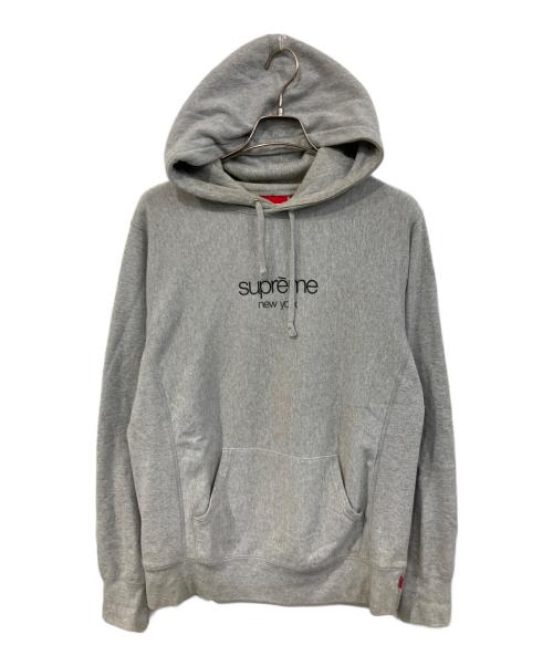 SUPREME（シュプリーム）SUPREME (シュプリーム) パーカー グレー サイズ:SIZE Mの古着・服飾アイテム