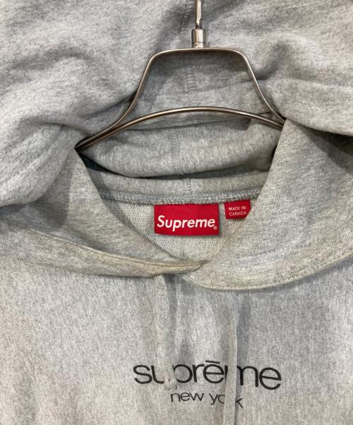 SUPREME（シュプリーム）SUPREME (シュプリーム) パーカー グレー サイズ:SIZE Mの古着・服飾アイテム