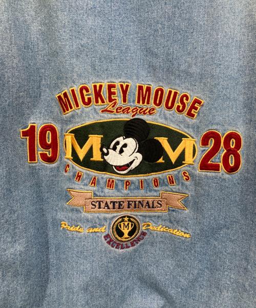 THE Disney Store（ザ ディズニー ストア）the disney store (ザ ディズニー ストア) ミッキー マウスデニムスタジャン インディゴ サイズ:なしの古着・服飾アイテム