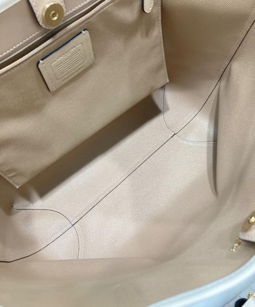 COACH（コーチ）COACH (コーチ) ハートトートバッグ ベージュの古着・服飾アイテム