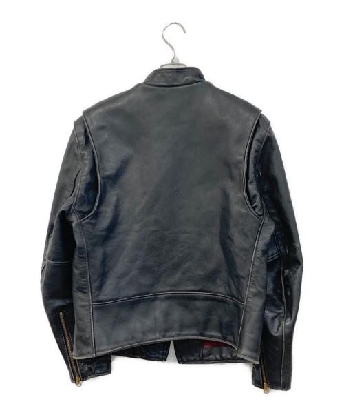 Schott（ショット）Schott (ショット) 641XXシングルライダースジャケット ブラック サイズ:SIZE 40の古着・服飾アイテム