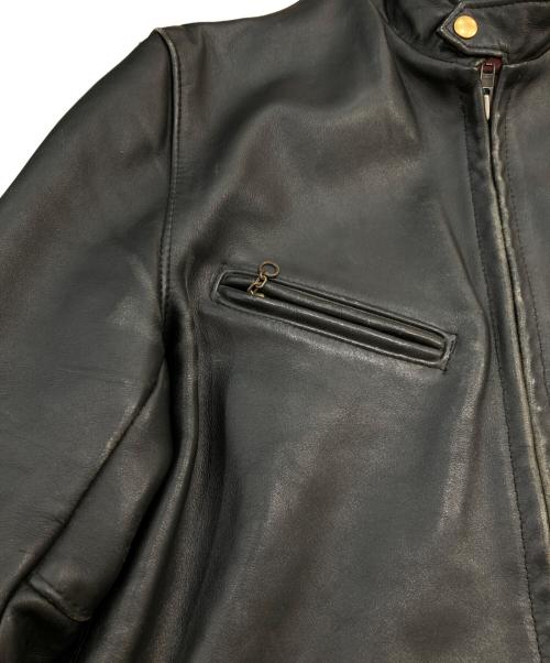 Schott（ショット）Schott (ショット) 641XXシングルライダースジャケット ブラック サイズ:SIZE 40の古着・服飾アイテム