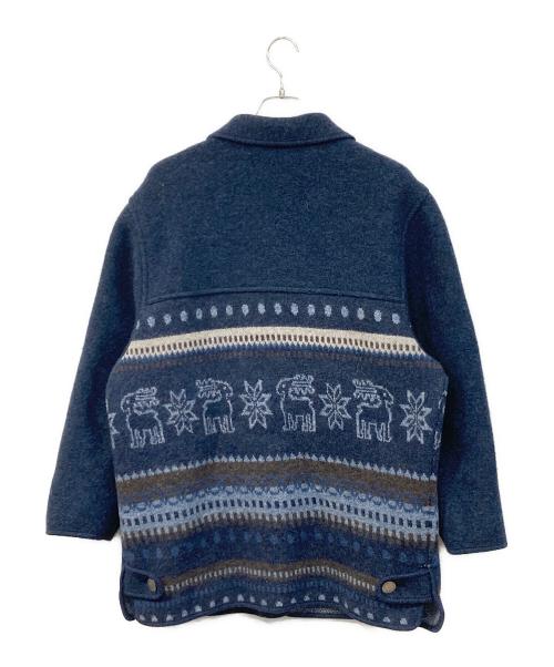 GIESSWEIN（ギースヴァイン）GIESSWEIN (ギースヴァイン) ニットジャケット ネイビー サイズ:SIZE 40の古着・服飾アイテム