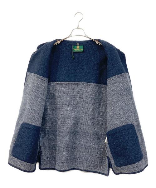 GIESSWEIN（ギースヴァイン）GIESSWEIN (ギースヴァイン) ニットジャケット ネイビー サイズ:SIZE 40の古着・服飾アイテム