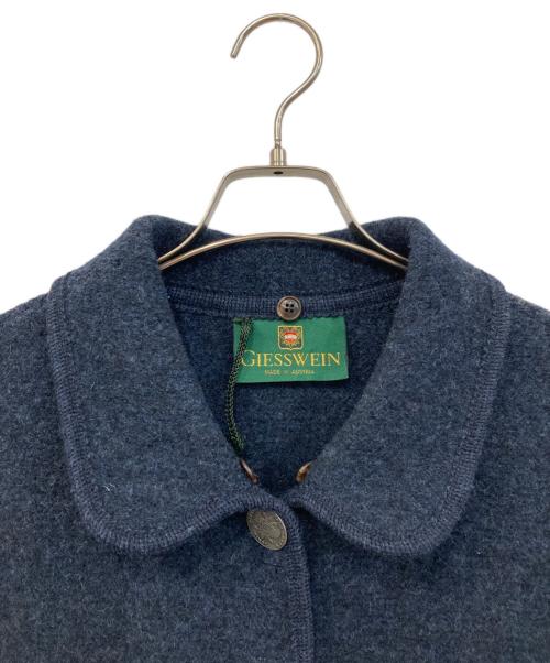 GIESSWEIN（ギースヴァイン）GIESSWEIN (ギースヴァイン) ニットジャケット ネイビー サイズ:SIZE 40の古着・服飾アイテム