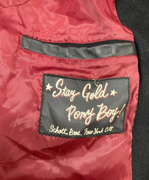 Schott（ショット）Schott (ショット) ファラオジャケット ブラック サイズ:SIZE Mの古着・服飾アイテム