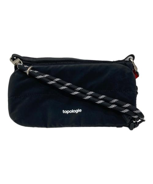 TOPOLOGIE（トポロジー）TOPOLOGIE (トポロジー) ショルダーバッグ ブラックの古着・服飾アイテム